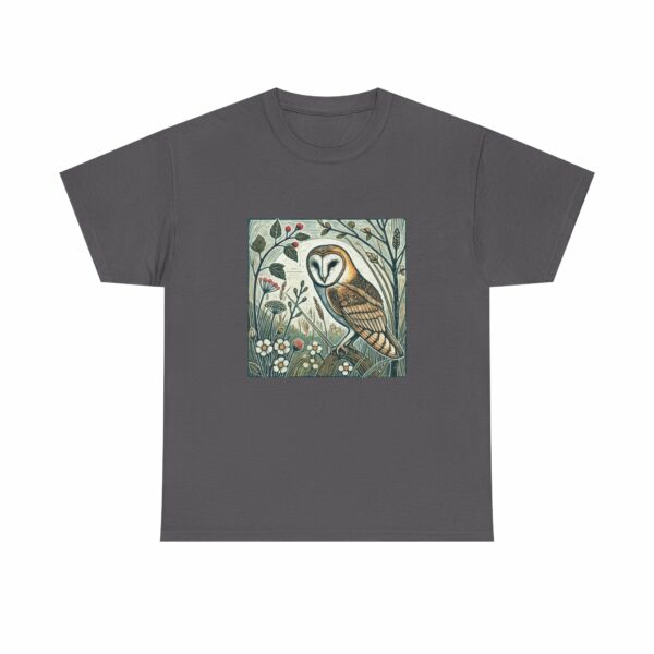 Echo the Barn Owl T-Shirt (Spring+Summer Series) Nature-Inspired Outdoor Apparel for Nature Lovers - Image 3