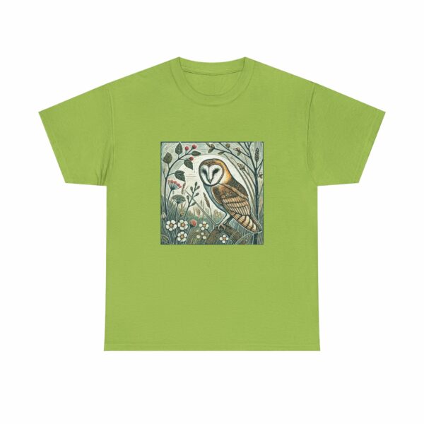 Echo the Barn Owl T-Shirt (Spring+Summer Series) Nature-Inspired Outdoor Apparel for Nature Lovers - Image 6