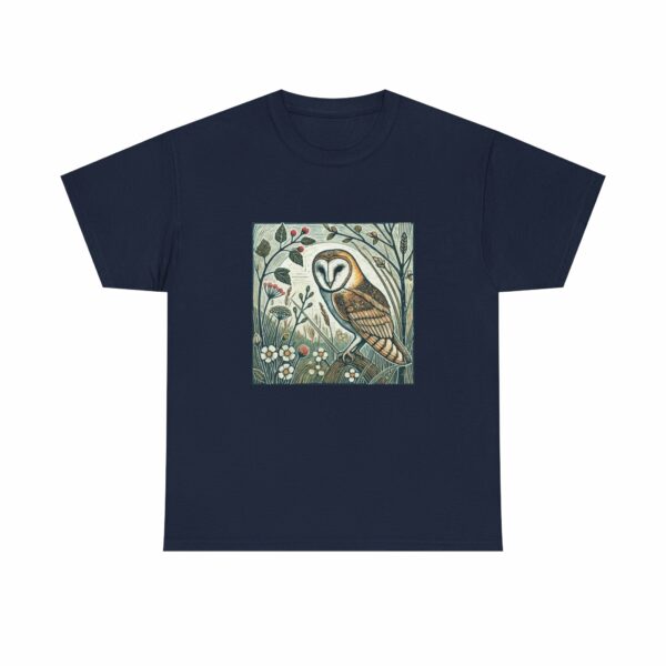 Echo the Barn Owl T-Shirt (Spring+Summer Series) Nature-Inspired Outdoor Apparel for Nature Lovers - Image 9