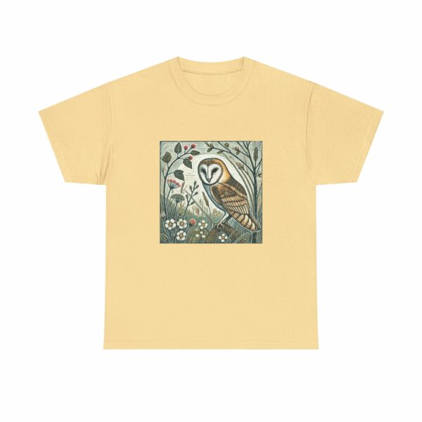 Echo the Barn Owl T-Shirt (Spring+Summer Series) Nature-Inspired Outdoor Apparel for Nature Lovers - Image 15