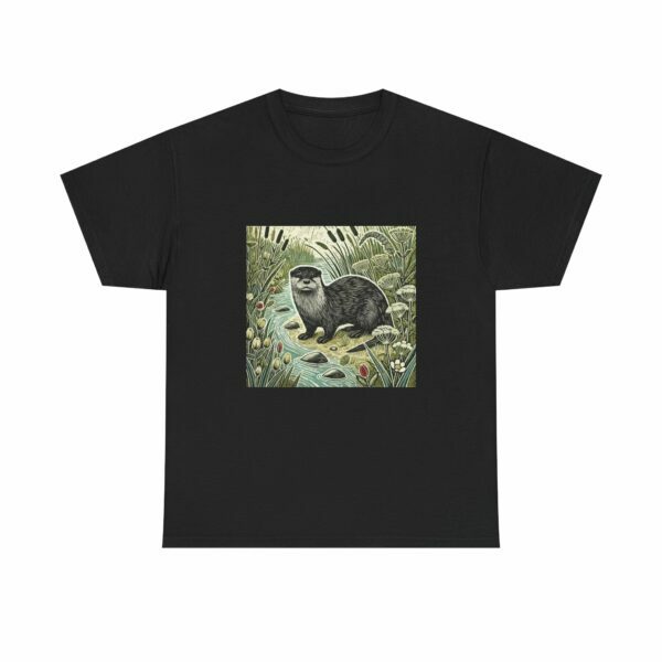 Selkie the Shetland Otter Nature Tee | Cute Animal Shirt, Gift for Animal Lovers, Eco-Friendly Fashion, Unisex Graphic Tee, Wildlife Conservation - Image 15