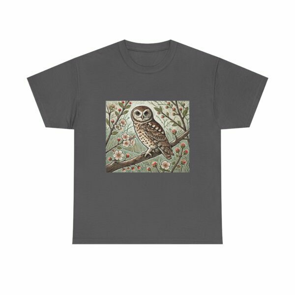 Luna the Owl Graphic Tee, Nature Lover Gift, Animal Print T-Shirt, Unisex Cotton Tee, Boho Aesthetic Apparel, Outdoor Wildlife Enthusiast - Image 11