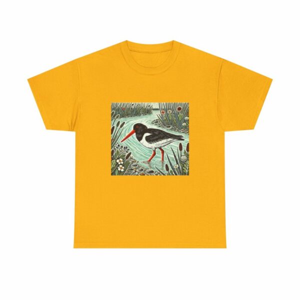 Pearl the Oyster Catcher Nature-Inspired Unisex Tee, Bird Graphic Shirt, Nature Lover Gift, Casual Wear, Eco-Friendly Fashion, Wildlife Art T-Shirt