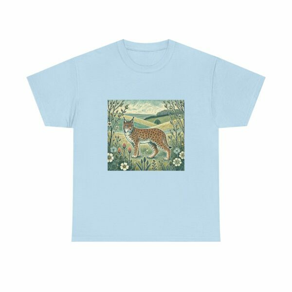 Ember the Lynx Nature-Inspired T-Shirt | Eco-Friendly, Casual Wear, Gift for Nature Lovers, Eco-Conscious Fashion, Wildlife Tee - Image 10