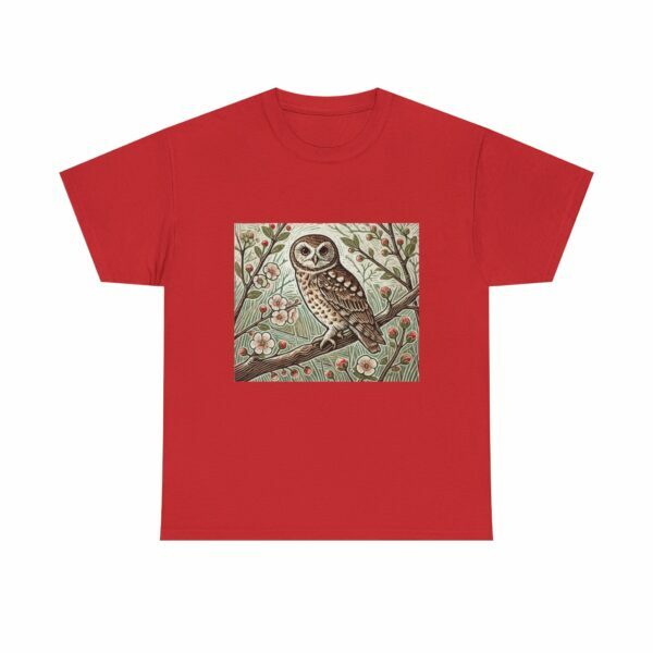 Luna the Owl Graphic Tee, Nature Lover Gift, Animal Print T-Shirt, Unisex Cotton Tee, Boho Aesthetic Apparel, Outdoor Wildlife Enthusiast - Image 15