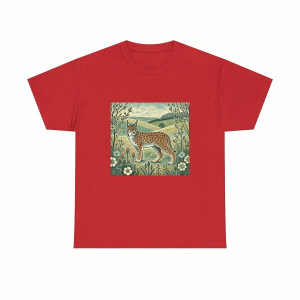 Ember the Lynx Nature-Inspired T-Shirt | Eco-Friendly, Casual Wear, Gift for Nature Lovers, Eco-Conscious Fashion, Wildlife Tee - Image 15