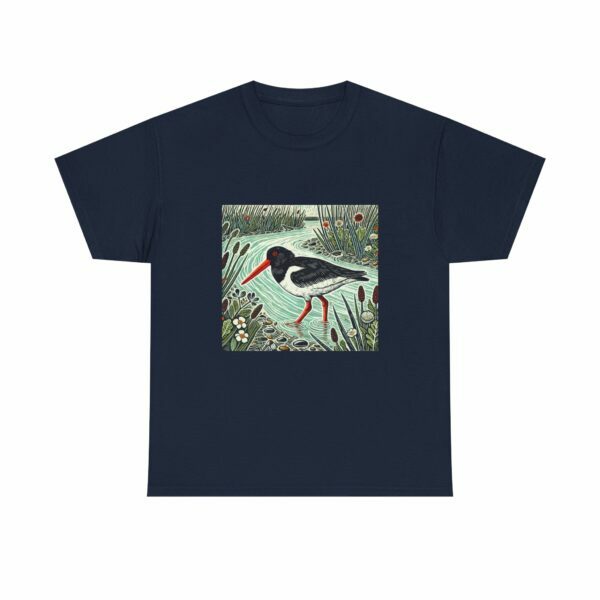 Pearl the Oyster Catcher Nature-Inspired Unisex Tee, Bird Graphic Shirt, Nature Lover Gift, Casual Wear, Eco-Friendly Fashion, Wildlife Art T-Shirt - Image 10