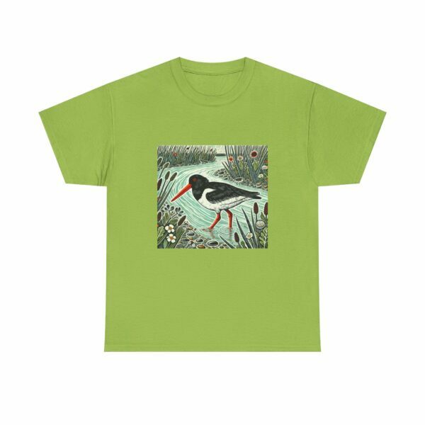 Pearl the Oyster Catcher Nature-Inspired Unisex Tee, Bird Graphic Shirt, Nature Lover Gift, Casual Wear, Eco-Friendly Fashion, Wildlife Art T-Shirt - Image 5