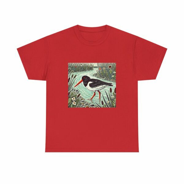 Pearl the Oyster Catcher Nature-Inspired Unisex Tee, Bird Graphic Shirt, Nature Lover Gift, Casual Wear, Eco-Friendly Fashion, Wildlife Art T-Shirt - Image 12