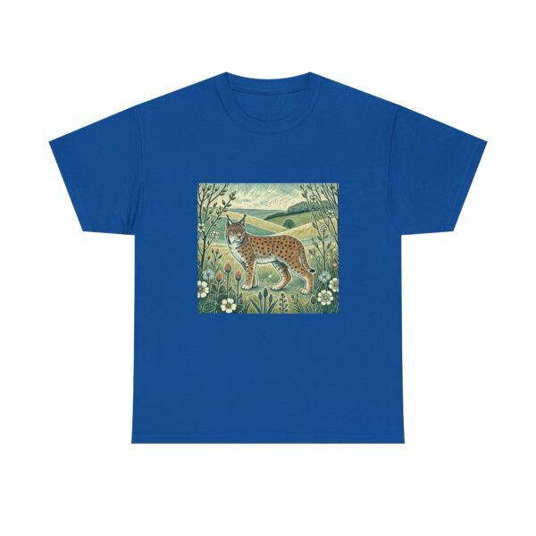 Ember the Lynx Nature-Inspired T-Shirt | Eco-Friendly, Casual Wear, Gift for Nature Lovers, Eco-Conscious Fashion, Wildlife Tee - Image 12