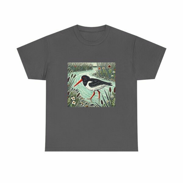 Pearl the Oyster Catcher Nature-Inspired Unisex Tee, Bird Graphic Shirt, Nature Lover Gift, Casual Wear, Eco-Friendly Fashion, Wildlife Art T-Shirt - Image 8