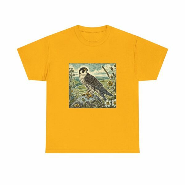 Swift the Peregrine Falcon Bird Tee - Soft Cotton Unisex T-Shirt, Nature Lover Gift, Eco-Friendly Apparel, Bohemian Style, Casual Wear - Image 5