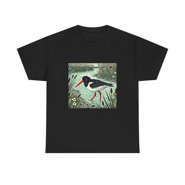 Pearl the Oyster Catcher Nature-Inspired Unisex Tee, Bird Graphic Shirt, Nature Lover Gift, Casual Wear, Eco-Friendly Fashion, Wildlife Art T-Shirt - Image 15
