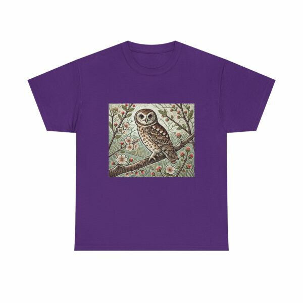 Luna the Owl Graphic Tee, Nature Lover Gift, Animal Print T-Shirt, Unisex Cotton Tee, Boho Aesthetic Apparel, Outdoor Wildlife Enthusiast - Image 14