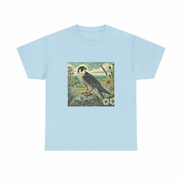 Swift the Peregrine Falcon Bird Tee - Soft Cotton Unisex T-Shirt, Nature Lover Gift, Eco-Friendly Apparel, Bohemian Style, Casual Wear - Image 10