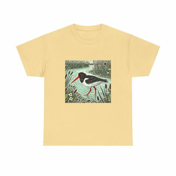 Pearl the Oyster Catcher Nature-Inspired Unisex Tee, Bird Graphic Shirt, Nature Lover Gift, Casual Wear, Eco-Friendly Fashion, Wildlife Art T-Shirt - Image 14