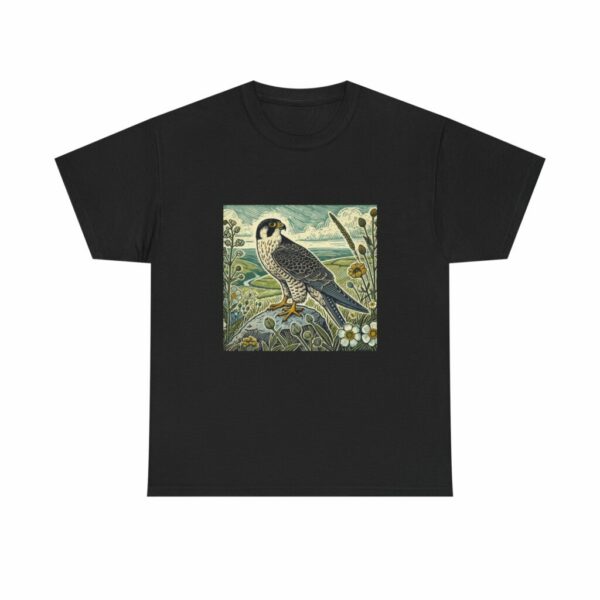 Swift the Peregrine Falcon Bird Tee - Soft Cotton Unisex T-Shirt, Nature Lover Gift, Eco-Friendly Apparel, Bohemian Style, Casual Wear