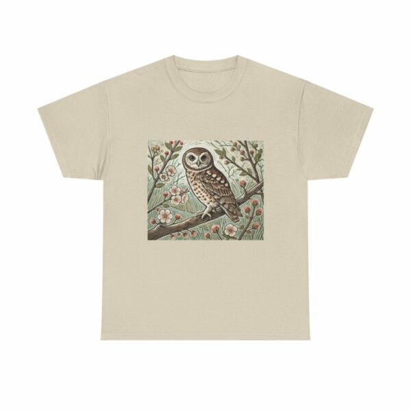 Luna the Owl Graphic Tee, Nature Lover Gift, Animal Print T-Shirt, Unisex Cotton Tee, Boho Aesthetic Apparel, Outdoor Wildlife Enthusiast