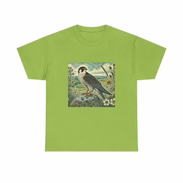 Swift the Peregrine Falcon Bird Tee - Soft Cotton Unisex T-Shirt, Nature Lover Gift, Eco-Friendly Apparel, Bohemian Style, Casual Wear - Image 8