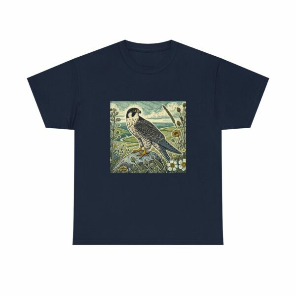 Swift the Peregrine Falcon Bird Tee - Soft Cotton Unisex T-Shirt, Nature Lover Gift, Eco-Friendly Apparel, Bohemian Style, Casual Wear - Image 13