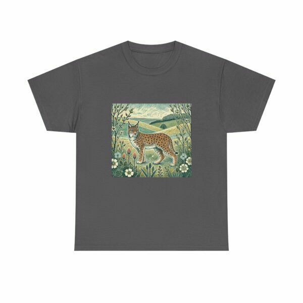 Ember the Lynx Nature-Inspired T-Shirt | Eco-Friendly, Casual Wear, Gift for Nature Lovers, Eco-Conscious Fashion, Wildlife Tee - Image 11
