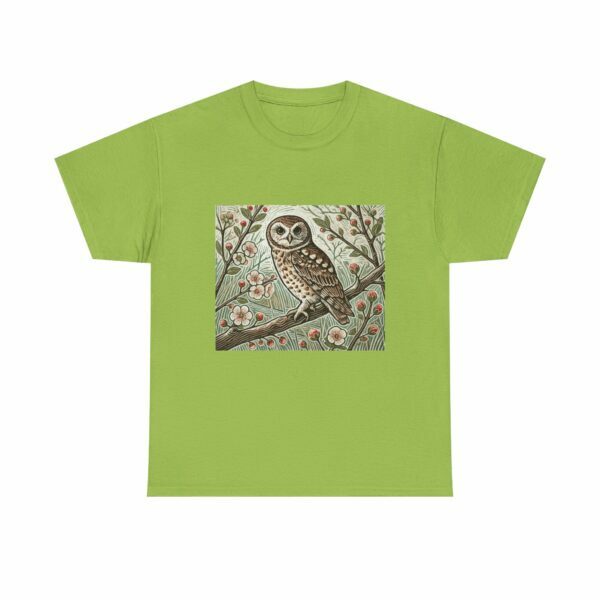 Luna the Owl Graphic Tee, Nature Lover Gift, Animal Print T-Shirt, Unisex Cotton Tee, Boho Aesthetic Apparel, Outdoor Wildlife Enthusiast - Image 7