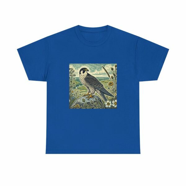 Swift the Peregrine Falcon Bird Tee - Soft Cotton Unisex T-Shirt, Nature Lover Gift, Eco-Friendly Apparel, Bohemian Style, Casual Wear - Image 12