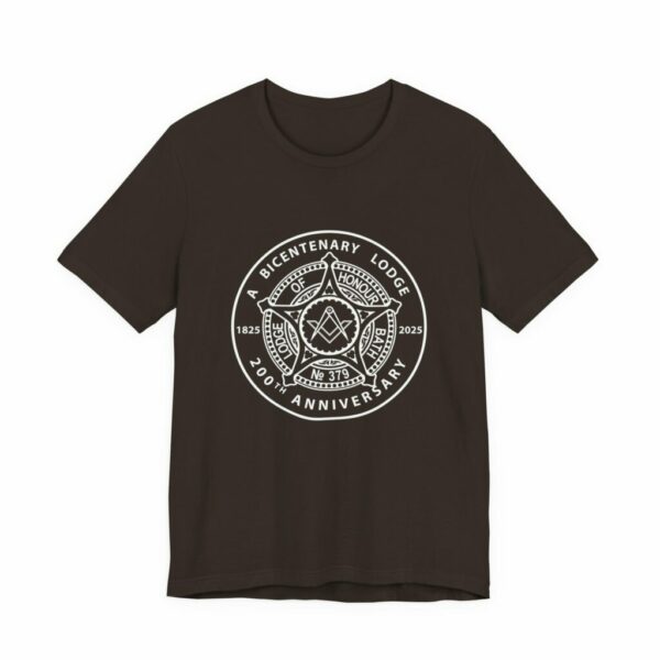 Lodge of Honour Bicentenary 1825-2025 Unisex Jersey Tee