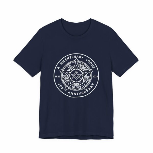Lodge of Honour Bicentenary 1825-2025 Unisex Jersey Tee - Image 23