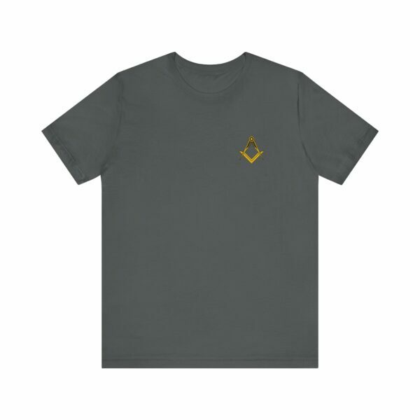 Square and Compass Masonic Jersey Short Sleeve Tee - Image 18