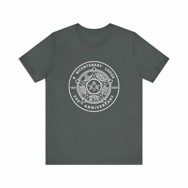 Lodge of Honour Bicentenary 1825-2025 Unisex Jersey Tee - Image 16