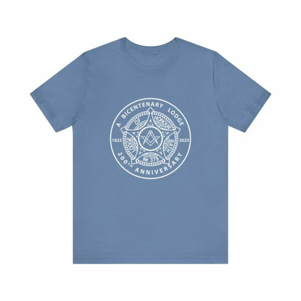 Lodge of Honour Bicentenary 1825-2025 Unisex Jersey Tee - Image 32