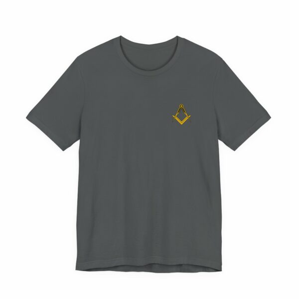 Square and Compass Masonic Jersey Short Sleeve Tee - Image 19