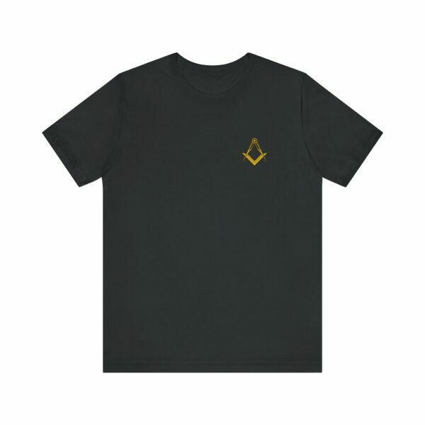 Square and Compass Masonic Jersey Short Sleeve Tee - Image 14