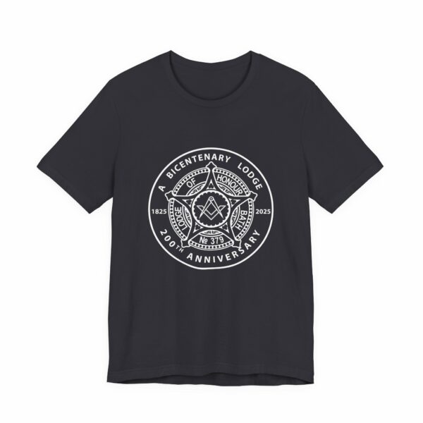 Lodge of Honour Bicentenary 1825-2025 Unisex Jersey Tee - Image 8