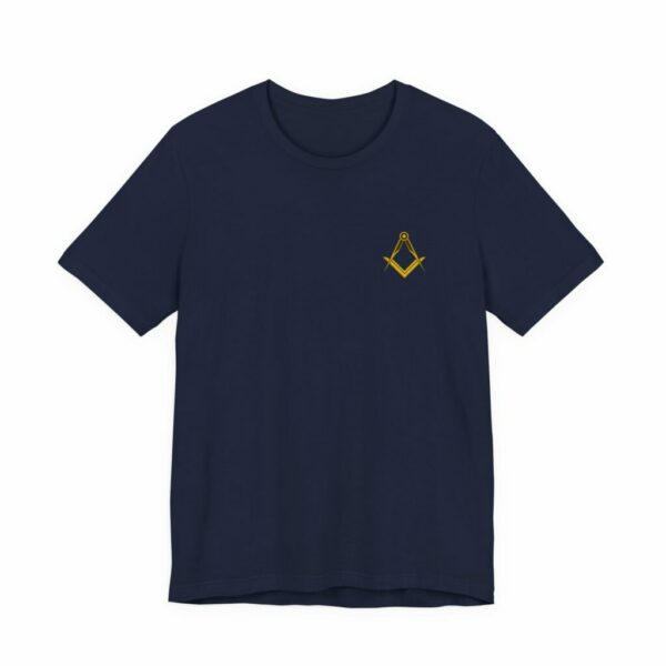 Square and Compass Masonic Jersey Short Sleeve Tee