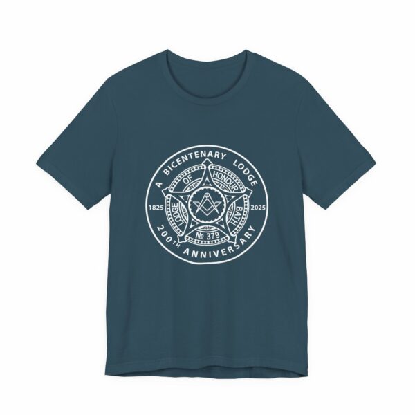 Lodge of Honour Bicentenary 1825-2025 Unisex Jersey Tee - Image 20