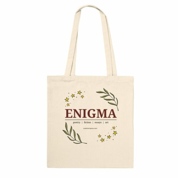 Enigma Exeter Literary Journal Classic Tote Bag Natural