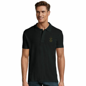 Custom Polo Shirt Black