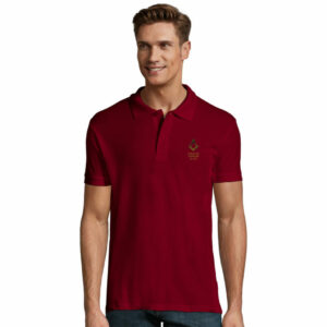 Custom Polo Shirt Burgundy