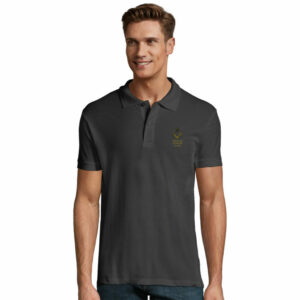 Custom Polo Shirt Dark Grey