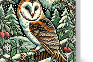 Barn Owl Christmas Cards