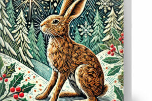 Brown Hare Christmas Cards
