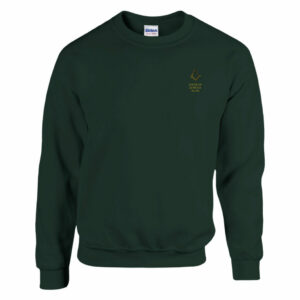 custom sweatshirt forest green