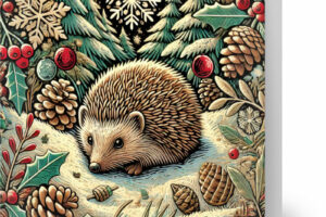 Hedgehog Christmas Cards