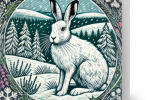 Mountain Hare Christmas Cards