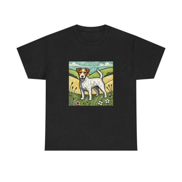Jack Russell Terrier T-Shirt: Furry Friends Collection Dog Parents Heavy Cotton Tee