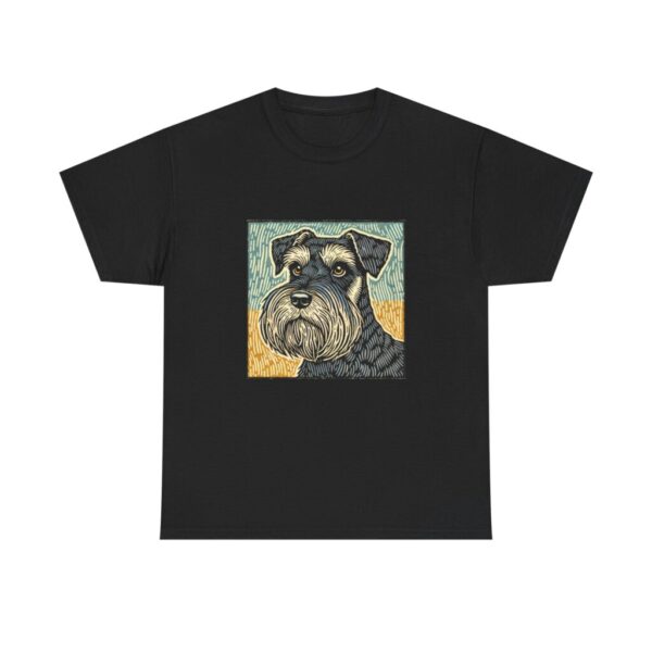 Miniature Schnauzer T-Shirt: Furry Friends Collection Dog Parents Heavy Cotton Tee