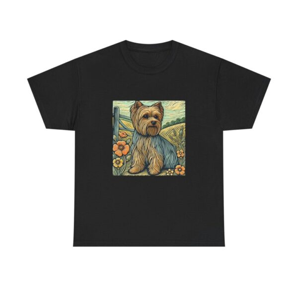 Yorkshire Terrier T-shirt: Furry Friends Collection Yorkie Dog Parents Heavy Cotton Tee