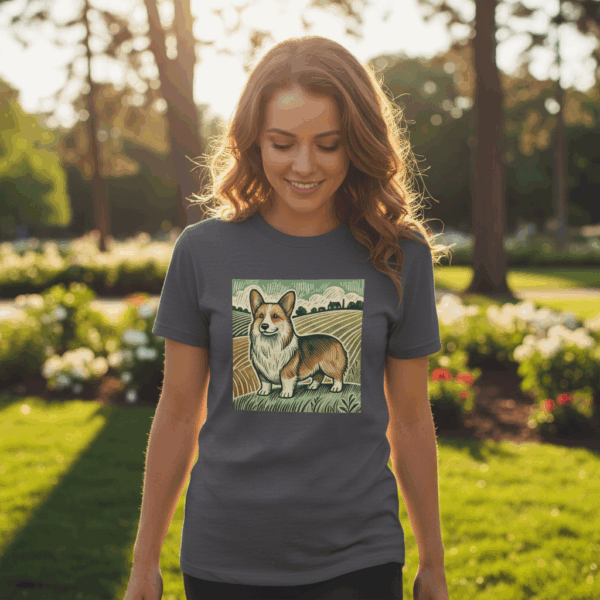 20251126192127-1f0cafd1-b037-6e94-aea7-3e458c3f5486.png Cardigan Welsh Corgi T-Shirt: Corgi Dog Heavy Cotton Tee, Welsh Furry Friend Breed Shirt